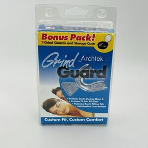 Archtek Grind Guard - Relieves Symptoms Associated With Teeth Grinding 2 Pk. New